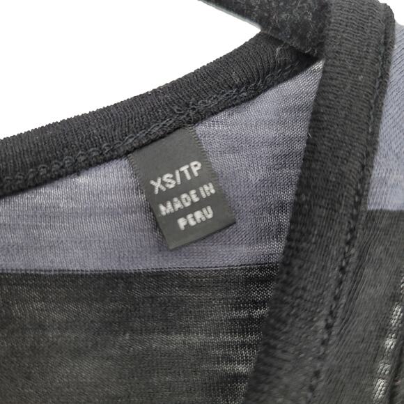 ATM Anthony Thomas Melillo Stripe Sleeveless Leg Slit Tank Maxi Dress Size XS - Picture 5 of 6